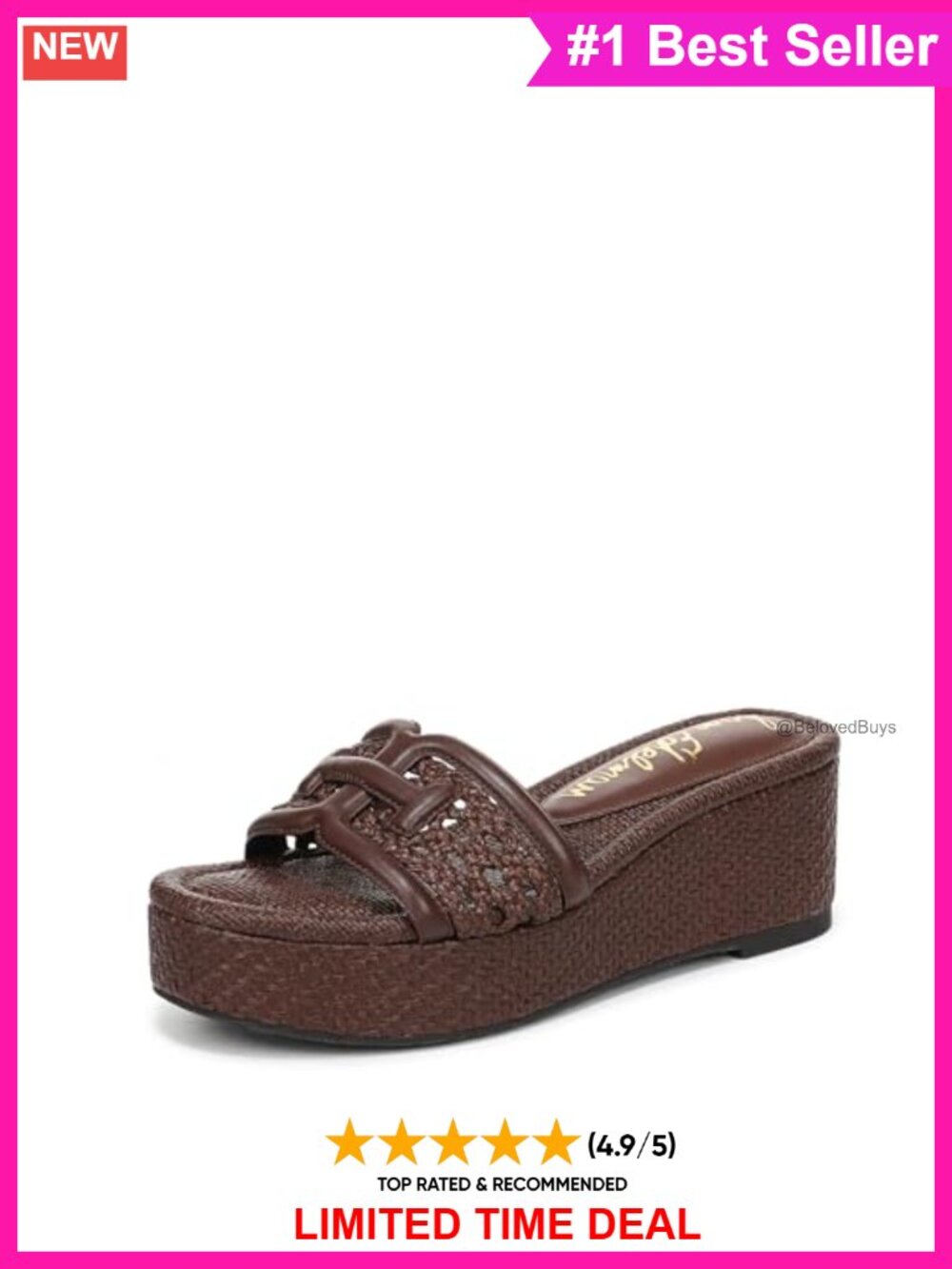 Sam Edelman Pauleena Weave Platform Espadrille Sandal